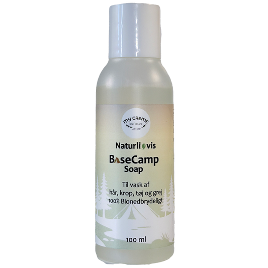 BaseCamp Soap 100 ml – flydende allround sæbe til hår, krop, tøj og grej